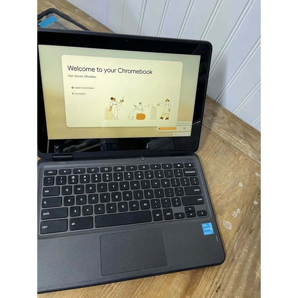 Dell Chromebook 3100 2-in-1 P30T Fully Working TESTED Google Touchscreen Laptop